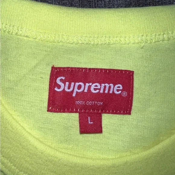 トップス Supreme Shoulder Arc S/S TOP Yellow XL Supreme Cracked Arc S S Top (SS24) - $78